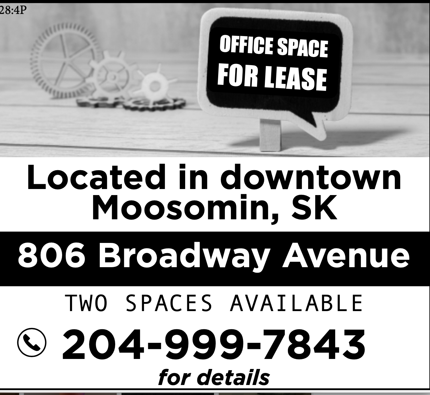 - Space for Lease 